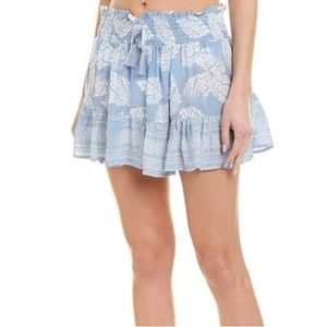 Surf Gypsy Blue Mini Skirt